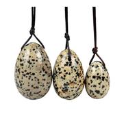 3Pcs/Set Natural Spotted Stone Tightening Egg Yoni Egg Kegel Exercise Jade Egg,3Eggs,3 Sizes