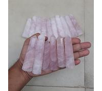 3Pcs Set Rose Quartz Crystal Tower, Large Rose Quartz Crystal Point, Rose Obelisk, Natural Rose Crystal Wand, Crystal Tower, 3-4"
