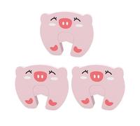 3pcs/Set Security Door Shield Baby Secure Entrier Barrier Animal Shape Gentle Prevents Crush Guard For Safety Portable Door Stop