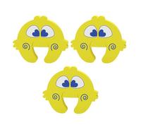 3pcs/Set Security Door Shield Baby Secure Entrier Barrier Animal Shape Gentle Prevents Crush Guard For Safety Portable Door Stop