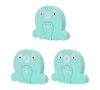 3pcs/Set Security Door Shield Baby Secure Entrier Barrier Animal Shape Gentle Prevents Crush Guard For Safety Portable Door Stop
