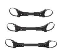 3pcs/Set Stroller Connector, Flexible Twin Baby Cart Fasteners, Double Stroller Safety Linker, Adjustable Connect Adapter Accessories, Turns Two Single Strollers into a Double Stroller