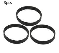 3pcs/set Toothed Belt For Bosch PHO 15-82 PHO 16-82 PHO 20-82 Planer Drive Belts Drive Belt Rubber Turntable Power Tool