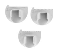 3Pcs Sewing Hemming Guide Set for Fabric Crafting & Clothing Projects Portable Hand Sewing Assistant Tool