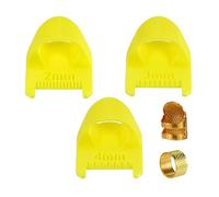 3pcs Sewing Needle Gauge Measuring Tool, 2/3/4mm Finger Ruler Stitching Spacing Guide Template for Even Quilting, Patchwork, Leather Stitching Lockranding & DIY Projects, Hand Sewing, Craft