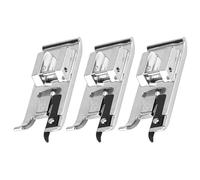 3pcs Sewing Presser Foot, Sewing Machine Feet Low Shank Overcast Presser Foot Sewing Zipper Foot Quilting Presser Foot for Singer Brother and Other Most Sewing Parts Machine Accessories