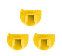 3PCS Sewing Template Ruler Quilting Measurement Guide Fabric Craft Patchwork Project Fabric Repair Sewing Tool Finger Patchwork Stitch Aid