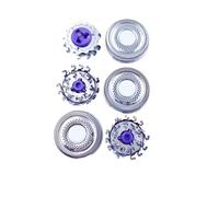 3Pcs SH98/72 Shaving Heads Replacement Blades, Compatible for Philips, Series S9000 S9800 SP9880 S7000 S7310 S8000 S8980 Shaver