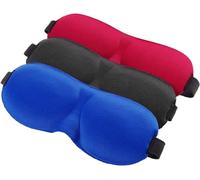 3PCS Shading Sleep Eye to Sleep an Eye Ms Man Sleeping Eye Fatigue Breathable Protective Eyewear Face Stuff