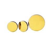 3PCS Si CO2 Laser Mirror 19-38.1mm Gold Plated 100W Lens