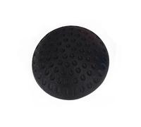 3pcs Silicone Anti-Collision Pads Self-Adhesive Door Stoppers Buffer Guard Wall Protector Furniture Impact Solid Crash Pad for Wall(Black)