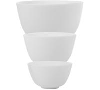 3pcs Silicone Facial Mask Mixing Bowls for Home Use and Classrooms | Non-stick Nesting Set, Wear-resistant Flexible Design, Small Medium Large Sizes, for Oils and Spices