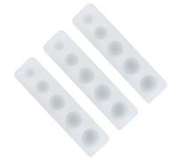 3pcs Silicone Fondant Baking Mold for Chocolate