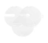 3pcs Silicone Hand Mixer Splatter Guard for Mixing Bowls | Quick Clip on Use, Fits Multiple Bowl Sizes, Plastic Detail, for Batter and Egg Beaters in Kitchen