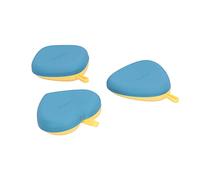 3Pcs Silicone Ice Cube Trays Geometric Shape Molds Baking Tools Premium Food Grade Safe Material zer Microwave Oven Refrigerator Compatible for Home Kitchen Bar