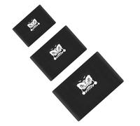 3pcs Silicone Non Slip Clipper Grips for Barber Trimmers | Black Protective Sleeves, Shock Absorbing Feel, Comfortable Hand Support, for Home Hair Cutting and Salons