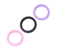 3pcs Silicone Rings for Women, Sports Band Alternative for Fingers | Silicone Material, Work-safe Replacement for Wedding Bands, Suitable for Diving and Manual Labor