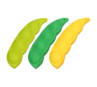 3Pcs Silicone Shopping Bag Handle Grip 10x2.6x2cm for Easier Carrying | Finger Groove Design, Smooth Comfortable Touch, Keyhole Detail, for Plastic Bags, Warehouse Moving House