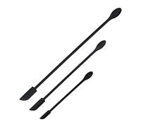 3Pcs Silicone Spatula Set, Mini Jar Scraper, Tiny Silicone Spoon, Lotion Stirrer, Get Last Drop From Food Bottles & Beauty Products