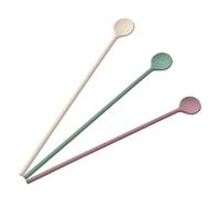 3pcs Silicone Stirring Spoon Set for Cocktails, Coffee