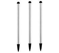 3Pcs Silver Stylus Pens, Universal Fine Point, Compatible with Phone, Tablet, Touch Screen Devices