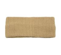 3PCS Simple Solid Color Knitted Wide Headband Women Sports Hairbands Vertical Striped Head Cover Winter Ear Warmer For Winter(Brown A)