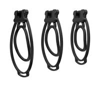3PCS Sissy Chastity Lock Penis Clamp CB Lock Chastity Accessories Men's Abstinence Invisible Clip Adult Sex Toys
