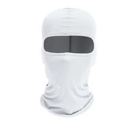 3Pcs Ski Mask Full Face Hiking Skiing Head Cover for Men Women For Outdoor Sports(White)