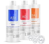 3Pcs Skin Aqua Peeling Solution, Skin Care Dermabrasion Facial Cleansing Serum, Facial Special Peeling Solution Set, Hydra facial Solution for Hydrogen Oxygen Beauty Machine