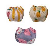 3PCS Small Pet Diapers, Reusable Squirrel Diapers, Washable Squirrel Diapers, Highly Absorbent with an Adjustable Waistband, Suitable for Guinea Pigs, Sugar Gliders, and Groundhogs (4.3" - 5.0", M)