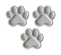 3Pcs Small Shaped Palette 5 Wells Paint Mixing Tray Ergonomic Grip Finger Palette for Oil Watercolor Acrylic Paint Color Mixing Tray for Artists