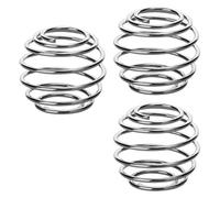 3Pcs Small Size Shaker Balls for Protein Shakes,Milkshake and Salad Dressing,304 Stainless Steel Shaker Ball (3, 1.3Inch)