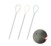3pcs Snag Nab It Tool, Needle Threaders for Hand Sewing, Quilting Needles for Hand Quilting, Sewing Needles Large Eye Hand Sewing