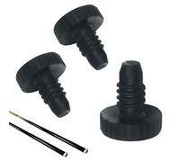 3PCS Snooker Cue Butt Protectors, Cue Bottom Cover Pool Rubber Bumper Cue Butt Protector Pads Compatible with John Parris Peradon Dunns Britannia Woods Grande Master cues Riley