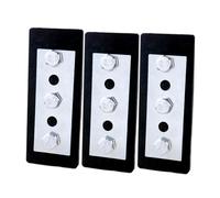 3pcs Snow Blower Impeller Modification Rubber Impeller Replacement Set for Modifies Equipment