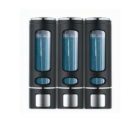 3pcs Soap Dispenser Wall Mounted 1200ML,Liquid Shower Gel Shampoo Bottle for Bathroom/Kitchen/Handwash(3)