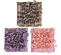 3Pcs Soap Loofah Pouch 2 in 1 Bar Soap Pouch Washcloth Loofah Combo with Retractable Cord Exfoliation Mesh Shower Ball for Body Wash Bathing Smooth Skin