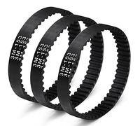 3PCS Soft Front Brush Belt Replacement Part 153-3GT-8 Vacuum Belt for Shark APEX DuoClean AZ1002 AZ1000 AX950 AX951 ZU782 Upright Vacuum Cleaner
