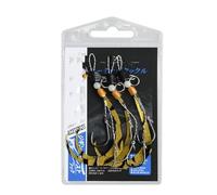 3pcs Soft Squid Skirt Hook Sea Fishing Cuttlefish Jigs Head Fishing Hook Glow Jigging Lure Soft Squid Skirt Sea Cuttlefish Jig Head Glow Metal Jigging Lure Professional Jig Baits