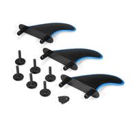 3pcs Soft Surfboard Fins With Screws 4.5 Inch Surf For Longboard Surfing Accessories