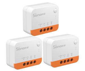 3PCS SONOFF Zigbee Smart Light Switch No Neutral Required Extreme Switch Control