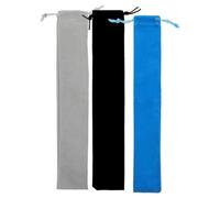 3pcs Soprano Recorder Storage Bag for Music Students C Key | Plush Velvet and Suede Cloth, Soft Protection Compact Organization, for School Performances and Easy Carry