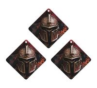 3PCS Spartan Helmet Car Air Freshener Hanging Scented Cards Cute Gray Car Fresheners Long Lasting New Cars Scents for Women Men Natural Air Freshener with Lanyard Automotive Freshies