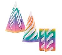 3Pcs Spiral Cone Impossible 3D Printed Fidget Toys Gearball Spiral Cone Fidget Toy Pyramid Passthrough Sculpture for Anxiety Stress Relief Desktop Office Home Decor Gift for Adults Kids (Style 3)