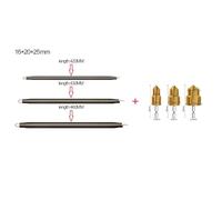 3Pcs Spring Tube Bender and 6Pcs Manual Pipe Threader Set for PVC Ppr Pipes with Step Drill Bits 1/2" 3/4" 1" Heavy Duty Bending Tools for Plumbing Repair and Water Pipe Installation