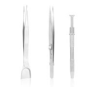 3pcs Sprinkles Tools for Cake Decorating, Cake Decorating Tools Includes Claw Sprinkle Pen Pearl Grabber & Tweezers with Shovel Head Sprinkle Spoon for Cookie Cupcake Decoration