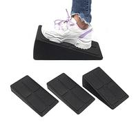 3Pcs Squat wedge block, Windspeed slant board squat wedge blocks Adjustable calf stretcher slant board Non-Slip slant board For Heel Elevated Squat and Calf Raise