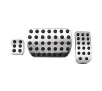 3pcs Stainless Steel Car Pedals Rest ForClass Vito Metris Viano W447 W639 2015-2017 Car-Styling Accessories