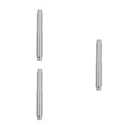 3pcs Stainless Steel Toilet Paper Spring Rod Replacement, Adjustable