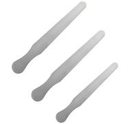 3Pcs Stainless Steel Tongue Depressor for Arts and Crafts, Beauty Salon, Dental Examination (14 cm + 16 cm + 18 cm)